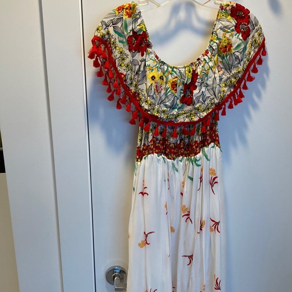 Ladies off the shoulder Maxi Dress - Picture 1 of 6